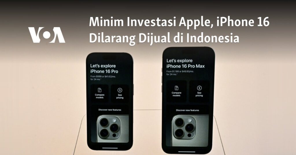 investasi apple di indonesia