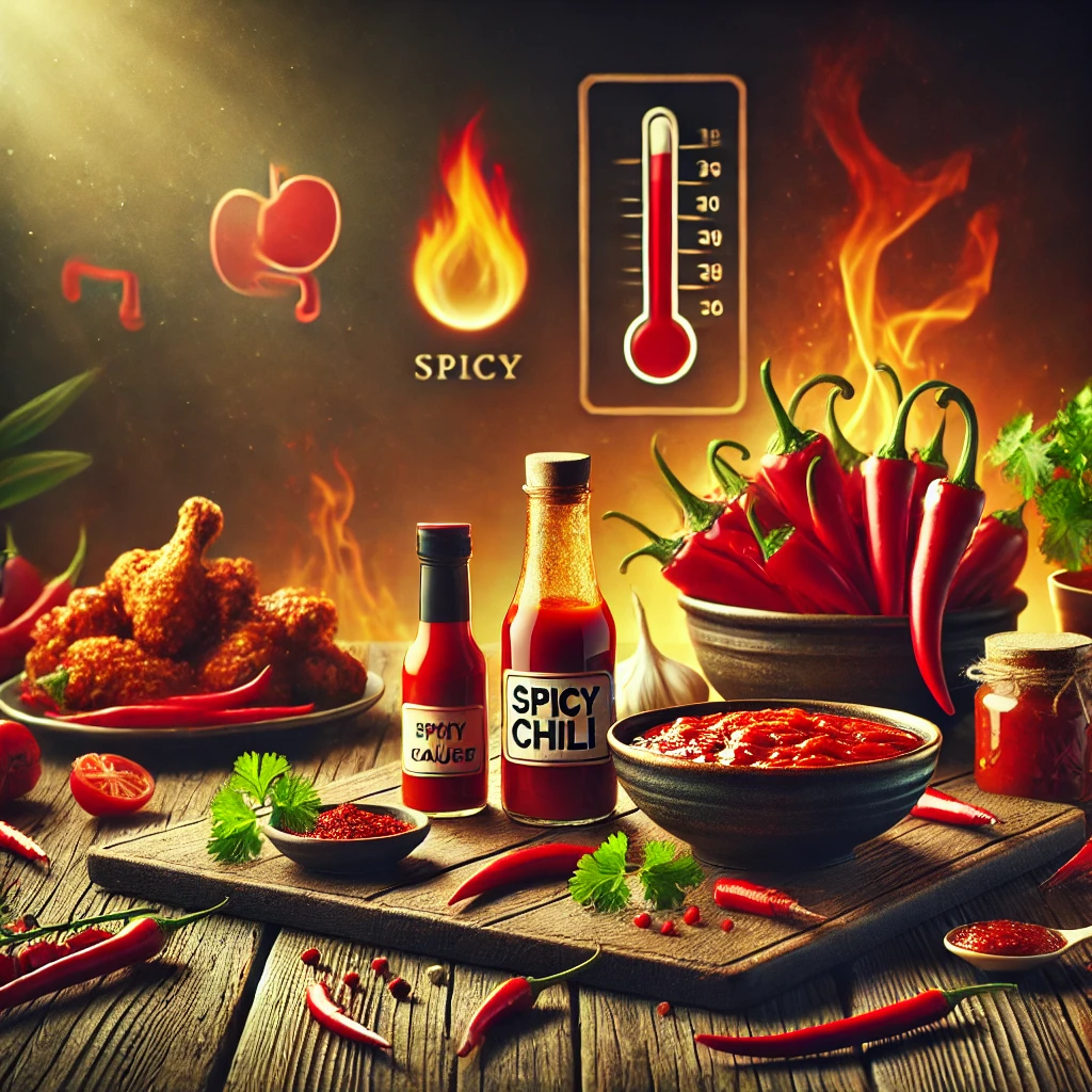 bahaya makanan pedas