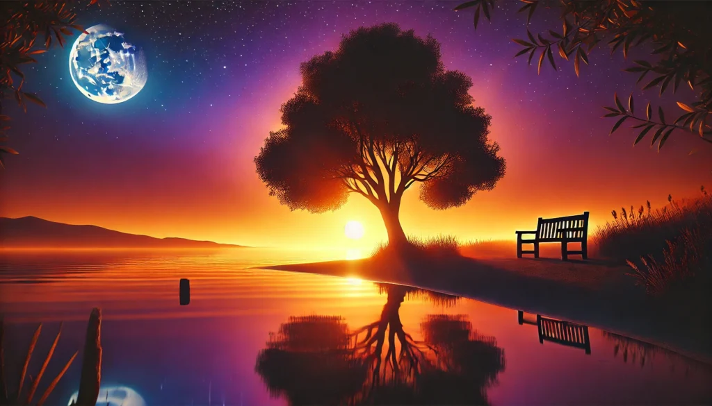 Langit Senja Simfoni Ketenangan dalam Warna