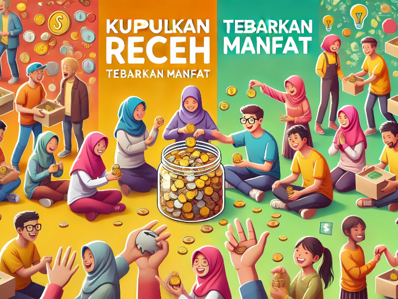 kumpulkan receh sebar kebaikan gen z beraksi