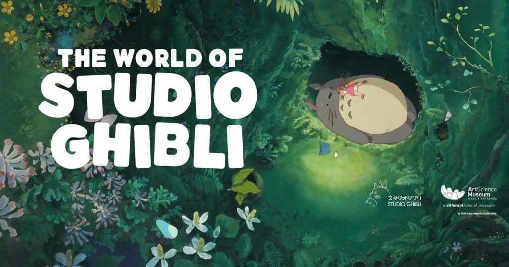 Visual menakjubkan dari animasi Studio Ghibli.