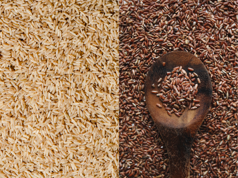 nasi putih atau nasi merah, pilihan sehat yang wajib kamu tahu