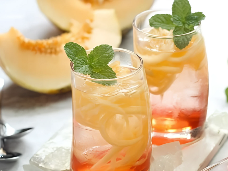 es blewah manis dan segar cocok untuk cuaca panas