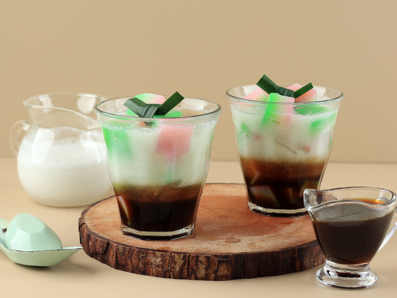 es selendang mayang segar khas betawi nikmat dan tradisional