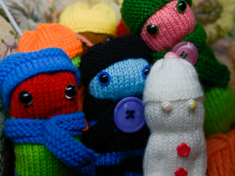 membuat boneka rajutan yang unik dan lucu