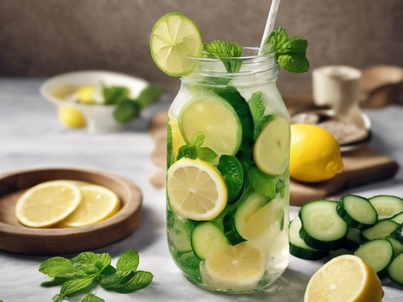 membuat infused water yang segar untuk hidup sehat
