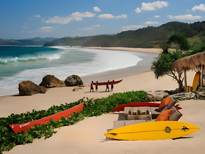 pantai nihiwatu di sumba surga tersembunyi yang mendunia
