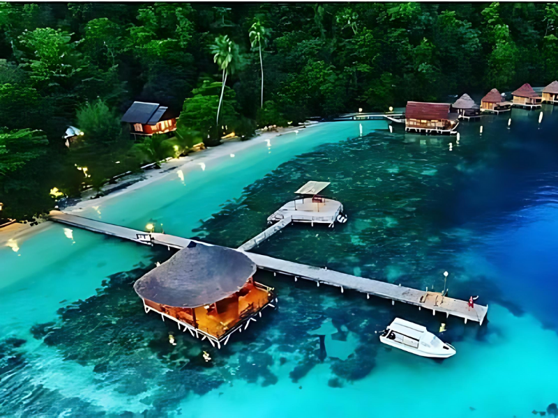 pesona desa sawai di maluku tengah yang mencuri perhatian