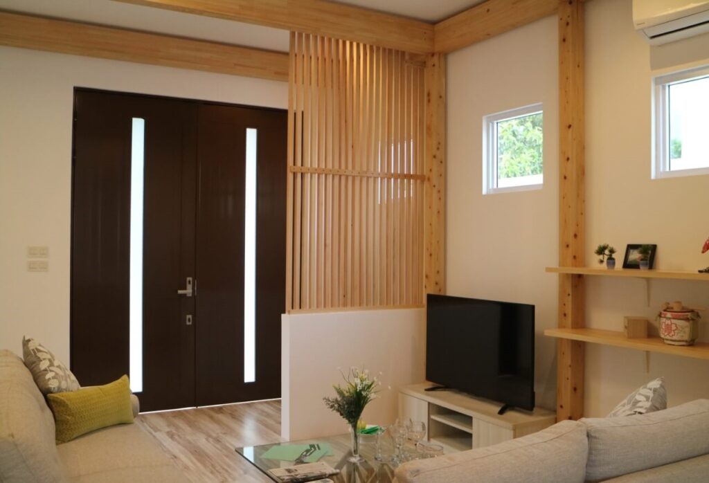 pintu geser aluminium exhido solusi ruangan modern minimalis