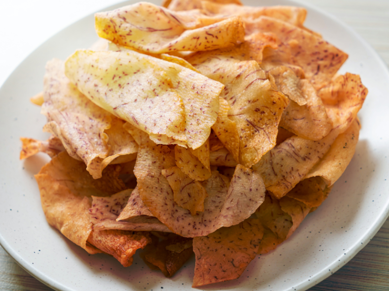 resep keripik talas yang renyah untuk cemilan harian