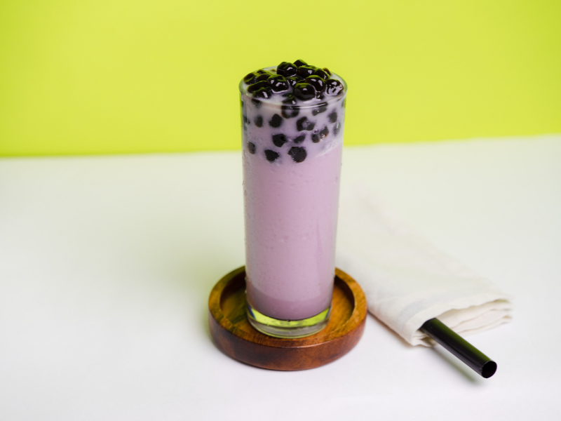 resep taro milk tea yang segar dan praktis untuk pemula