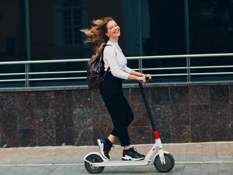 scooter listrik dan scooter lipat ramah lingkungan