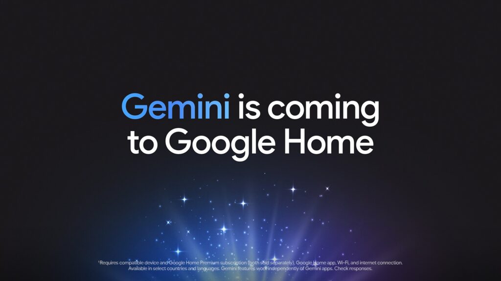 Gemini Hadir di Google Home(Sumber Foto:X/Made by Google)