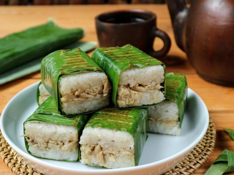 cara membuat lemper ayam yang enak dan praktis di rumah