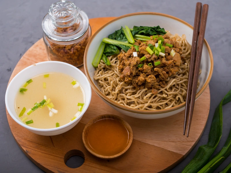 cara membuat mie ayam yang lezat dan praktis di rumah