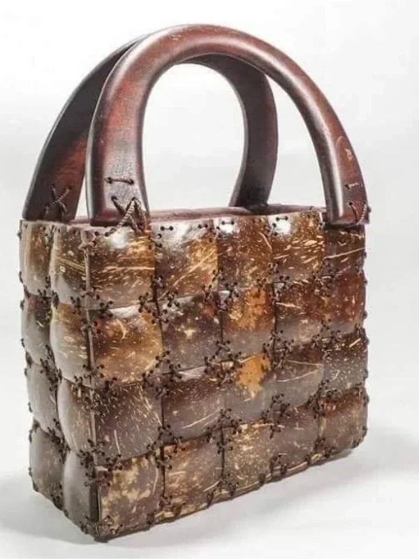 cara membuat tas dari batok kelapa yang unik dan estetik