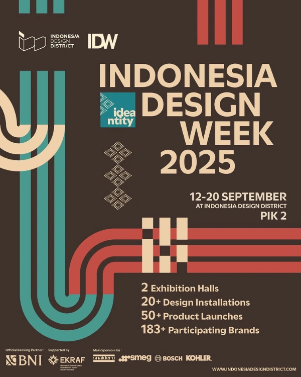indonesia design week 2025 gratis di pik 2 angkat tema ideantity