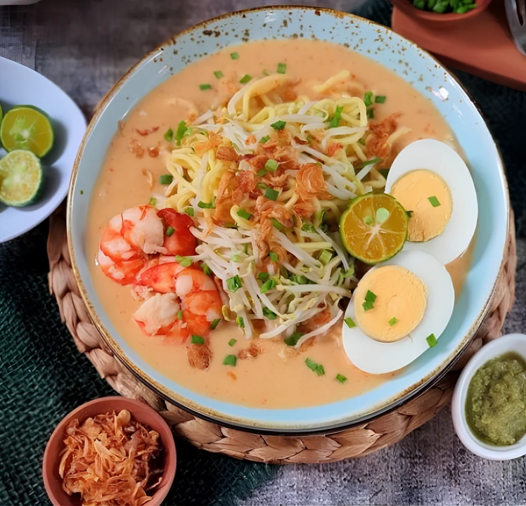 resep mie celor palembang dengan kuah kaldu kental