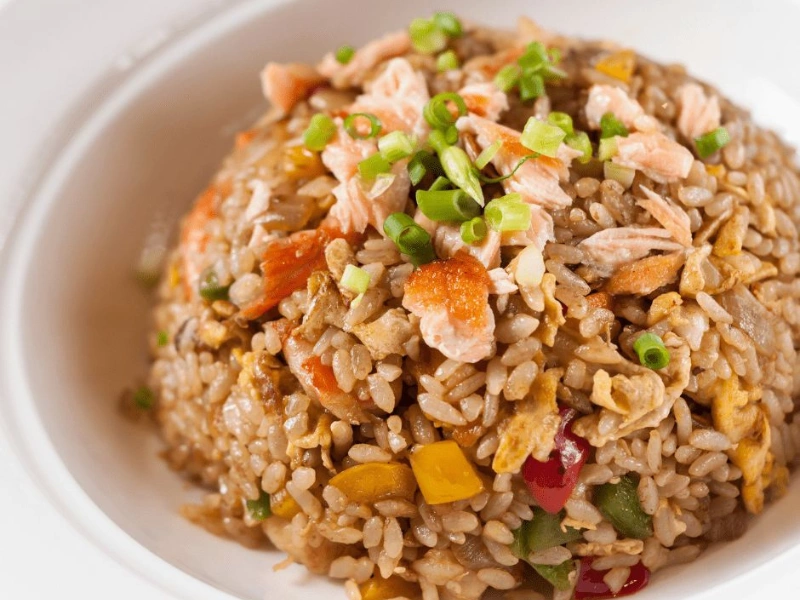 resep nasi goreng salmon yang praktis dan lezat ala rumahan