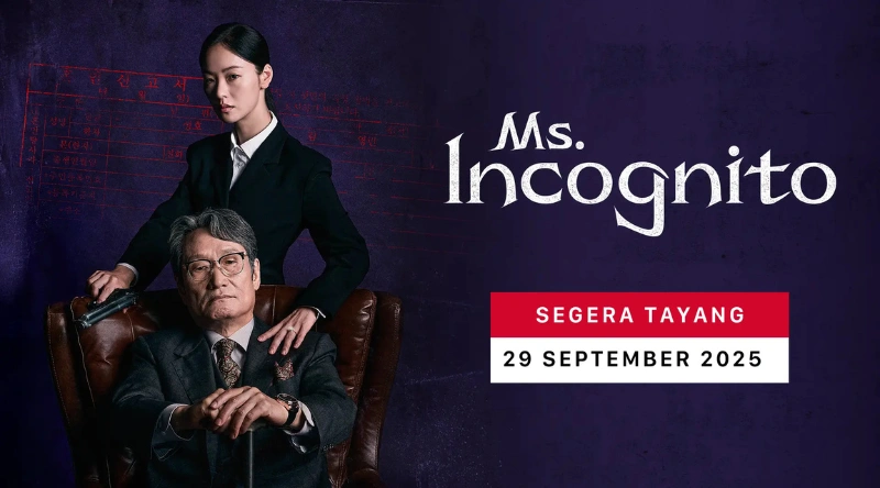 sinopsis ms.incognito yang tayang 29 september 2025 di vidio