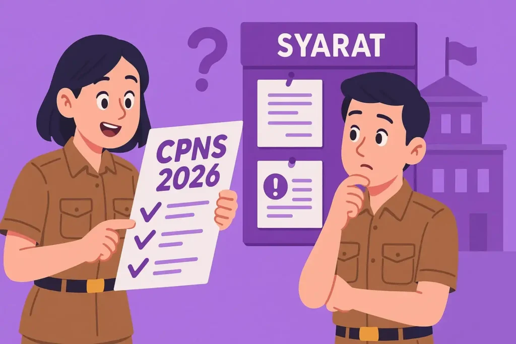 Ilustrasi rekrutmen CPNS 2026. (AI Generated)