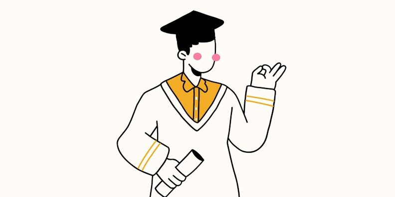 Ilustrasi fresh graduate. Magang Hub Kemnaker
