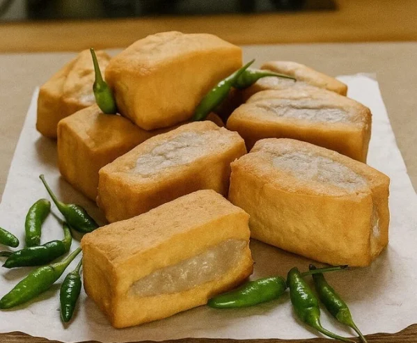 resep tahu bakso ayam jamur kuping yang kenyal dan gurih