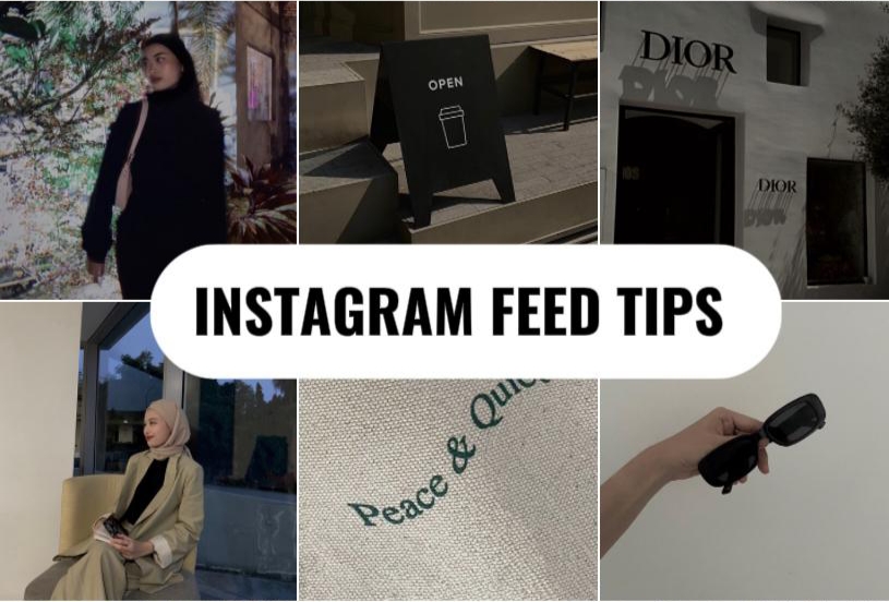 tips feed instagram estetik