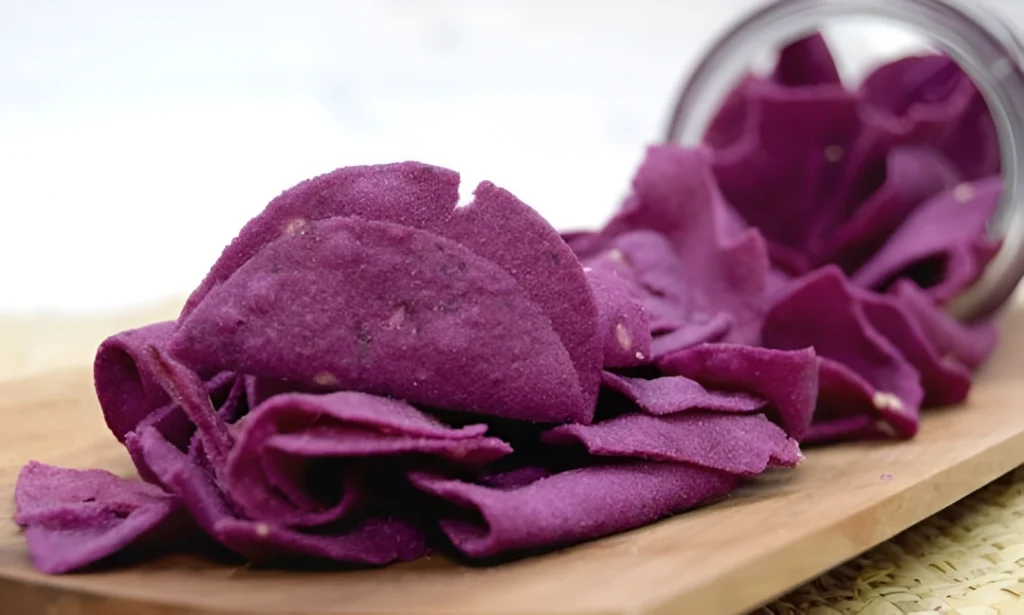 resep keripik ubi ungu yang manis, gurih, dan renyah