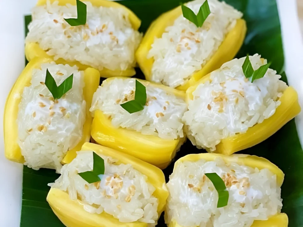 resep ketan nangka ala thailand yang manis dan legit