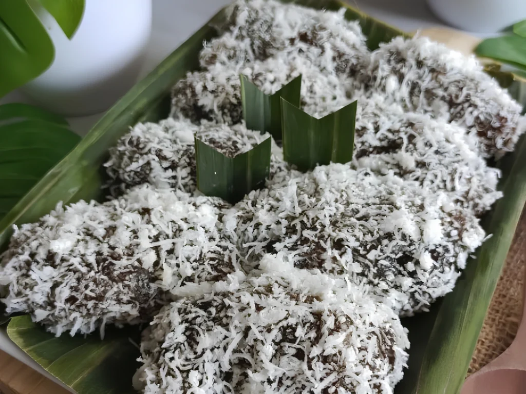 resep ongol-ongol sagu gula merah yang kenyal, manis, dan gurih