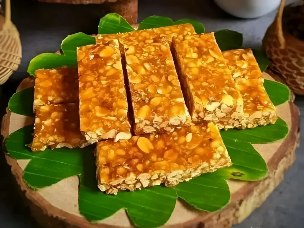 resep ting-ting kacang yang manis dan aroma pedas dari jahe