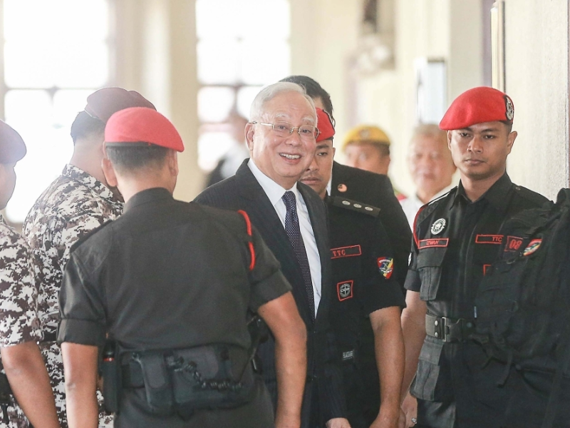 Najib Razak Divonis 15 Tahun