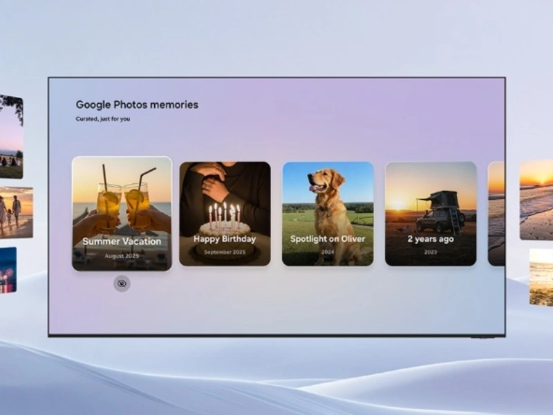 Samsung Google Photos di Smart TV