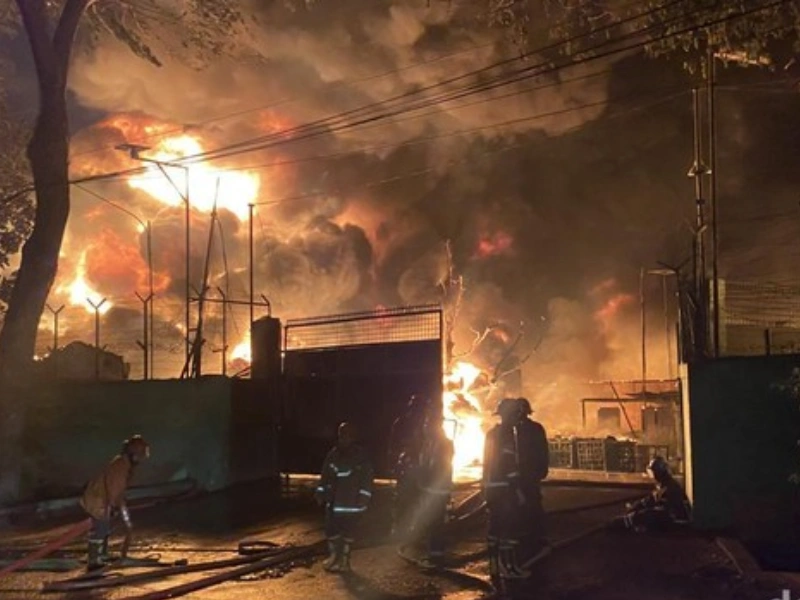 Kebakaran Pabrik Swallow