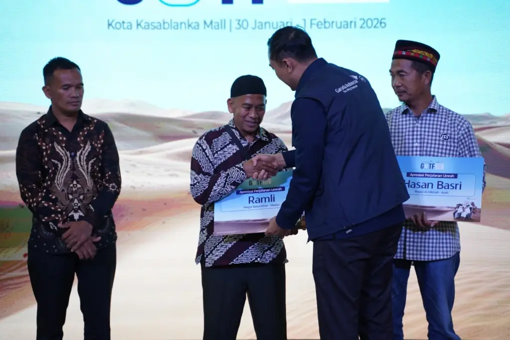 Garuda Indonesia beri hadiah umrah bagi marbot masjid dari daerah terdampak bencana Aceh dan Sumatra
