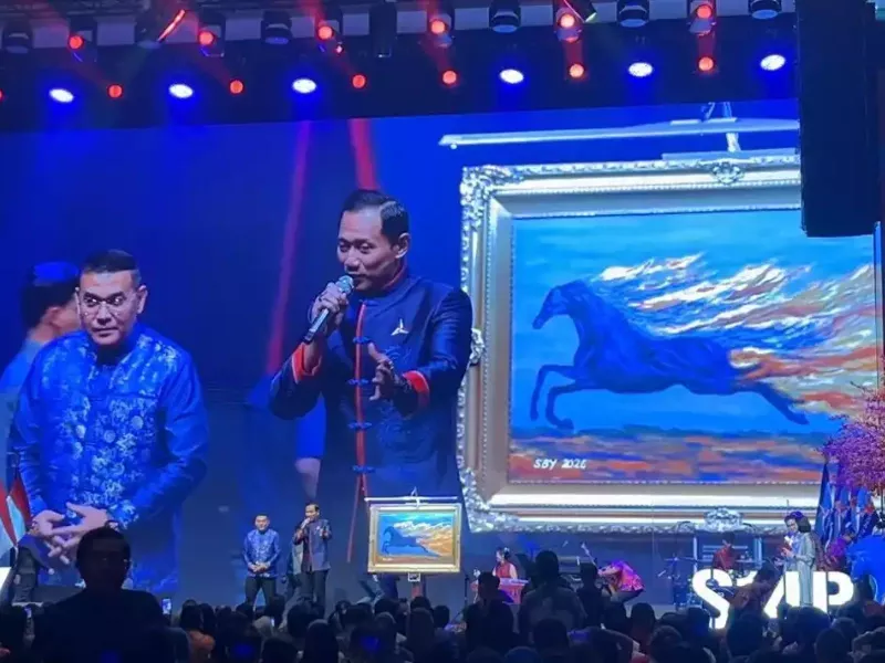 Lukisan Kuda Api SBY