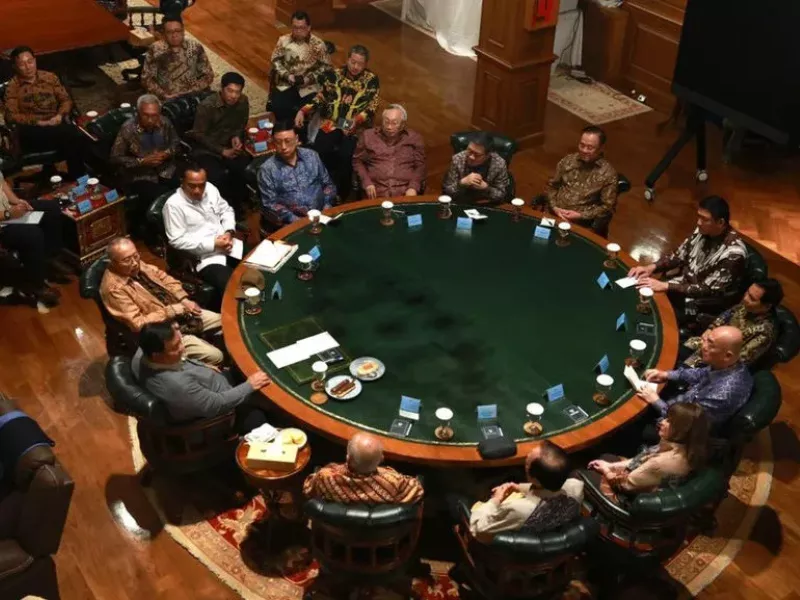 Prabowo Apindo di Hambalang