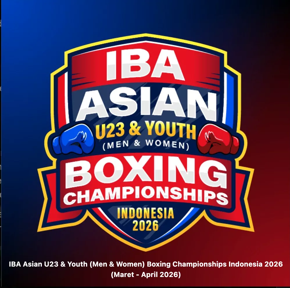 Indonesia Resmi Jadi Tuan Rumah Kejuaraan Tinju Asia U23 & Youth 2026 di Jakarta.