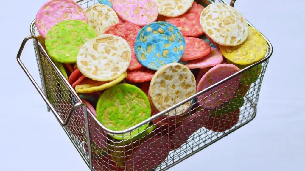 keripik tempe pelangi
