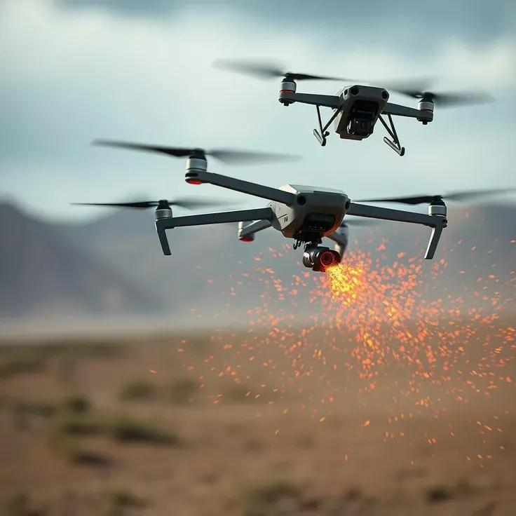 Drone Hantam Markas Intelijen Irak, Perwira Tewas