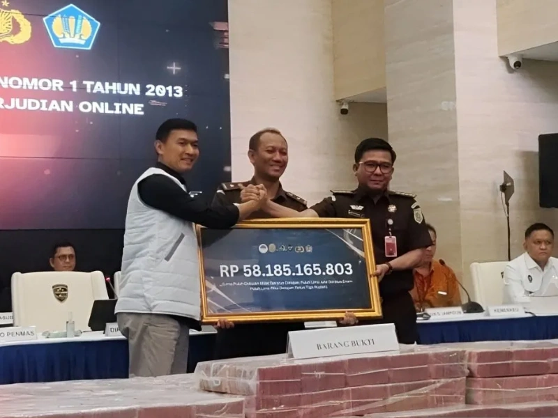 Judol Disita Kas Negara