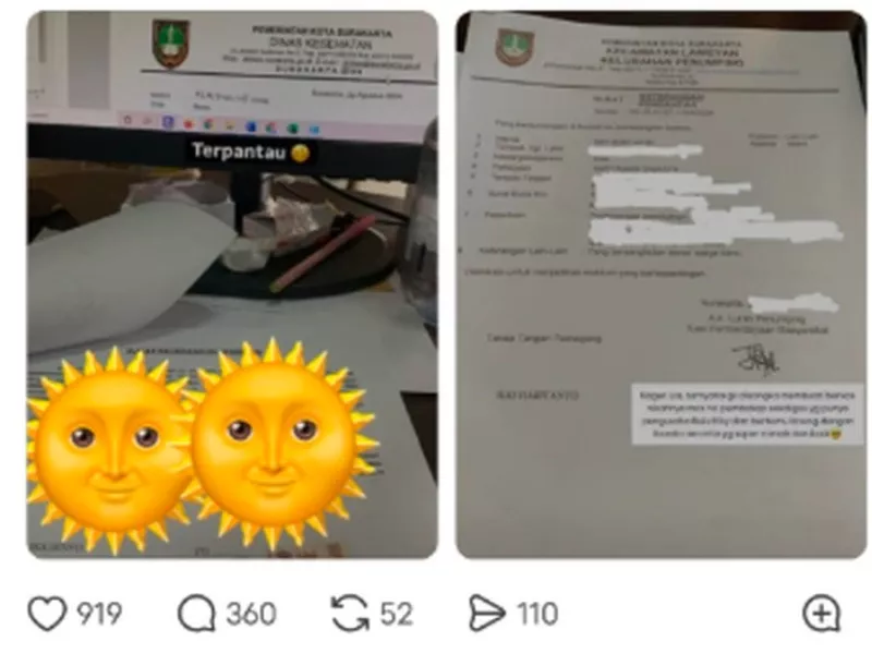 ASN Solo Sebarkan Dokumen Rio Haryanto