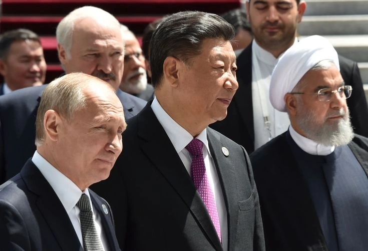 Aliansi Iran dengan China dan Rusia