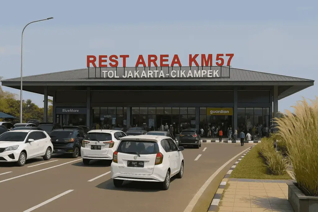 fasilitas rest area jalan tol