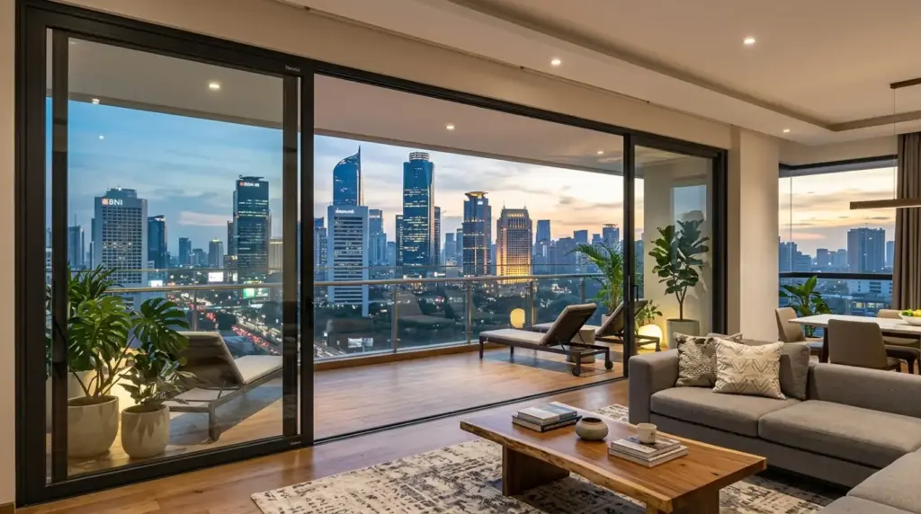 rumah modern jakarta