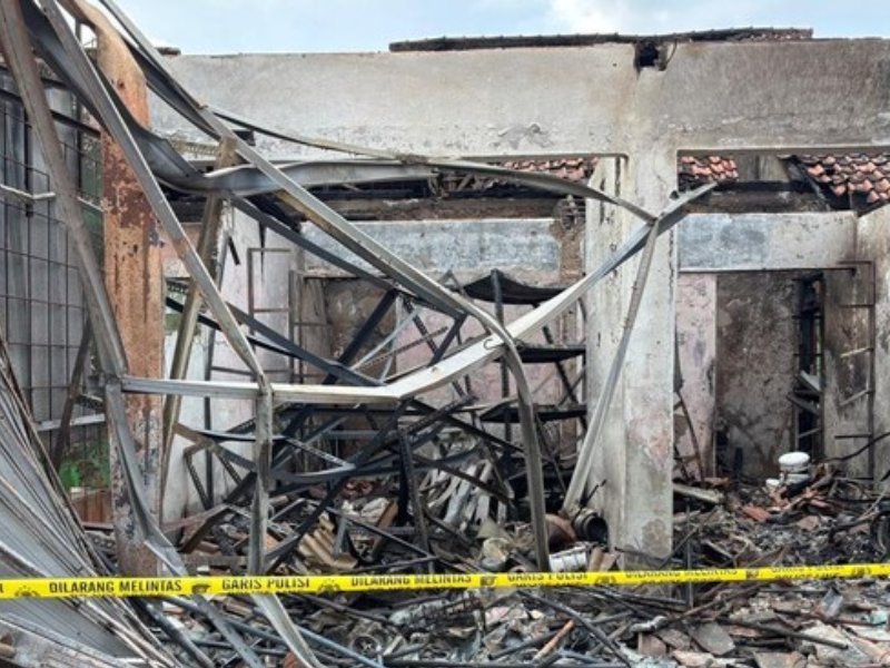 Kebakaran SPBE Cimuning