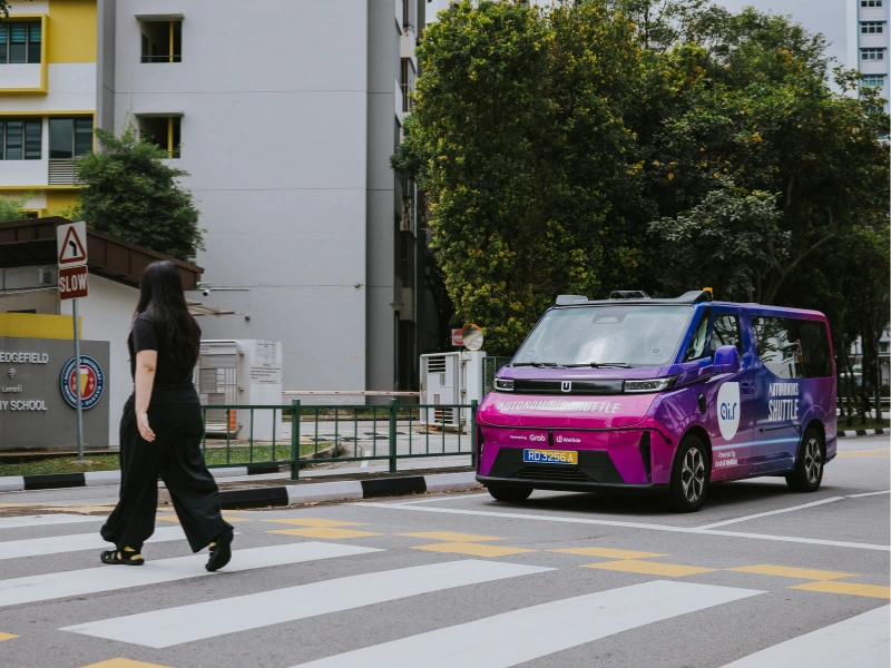Robotaxi Singapura