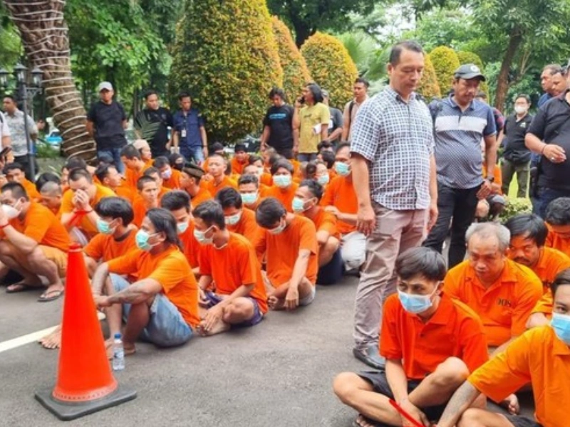 173 Tersangka Kejahatan Jalanan PMJ