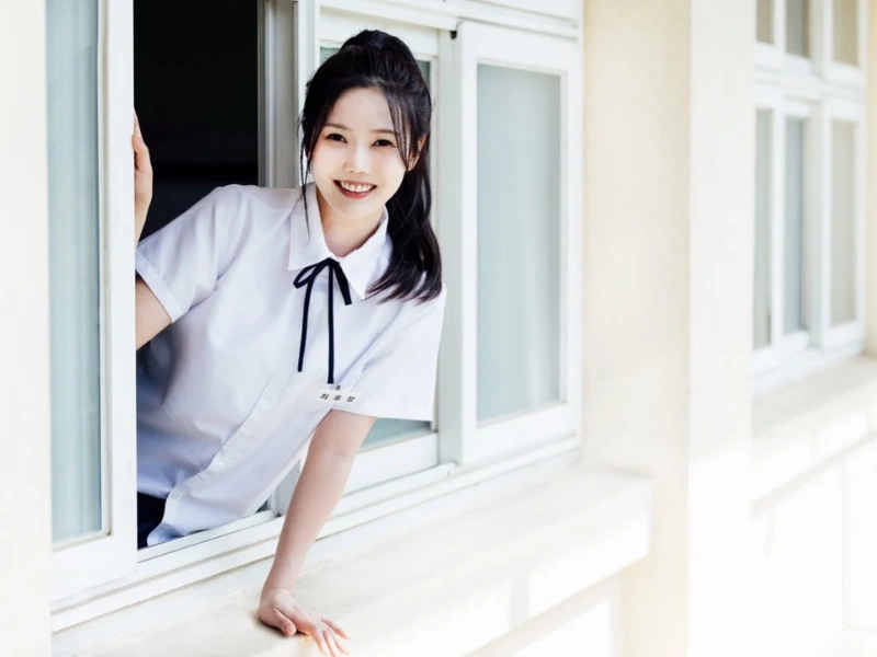 Hyojung OH MY GIRL Purple Note